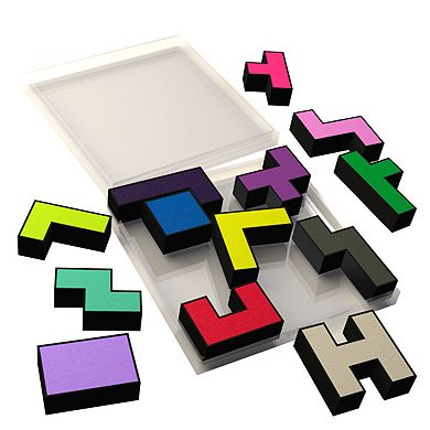 Brainwright Geobrix 3D Jigsaw Puzzle 14-piece Set 