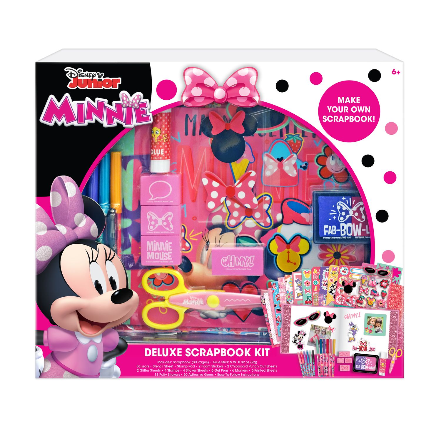 disney's minnie mouse creativity set by tara toy