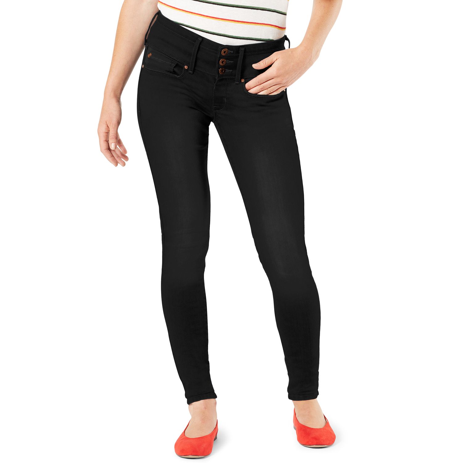 levi's high rise jeggings