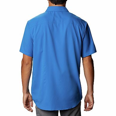 Men's Columbia UPF 40 Utilizer™ II Solid Short Sleeve Button-Down Shirt