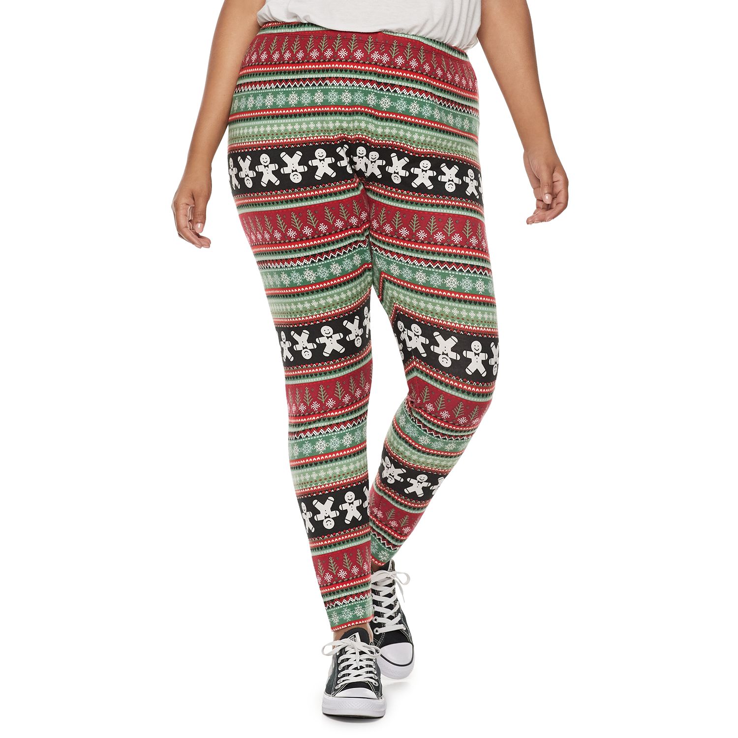 kohls christmas leggings