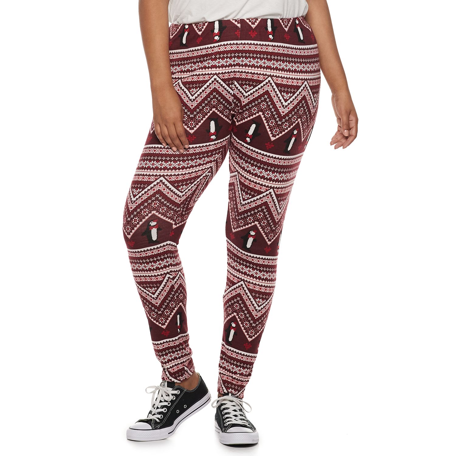 kohls christmas leggings