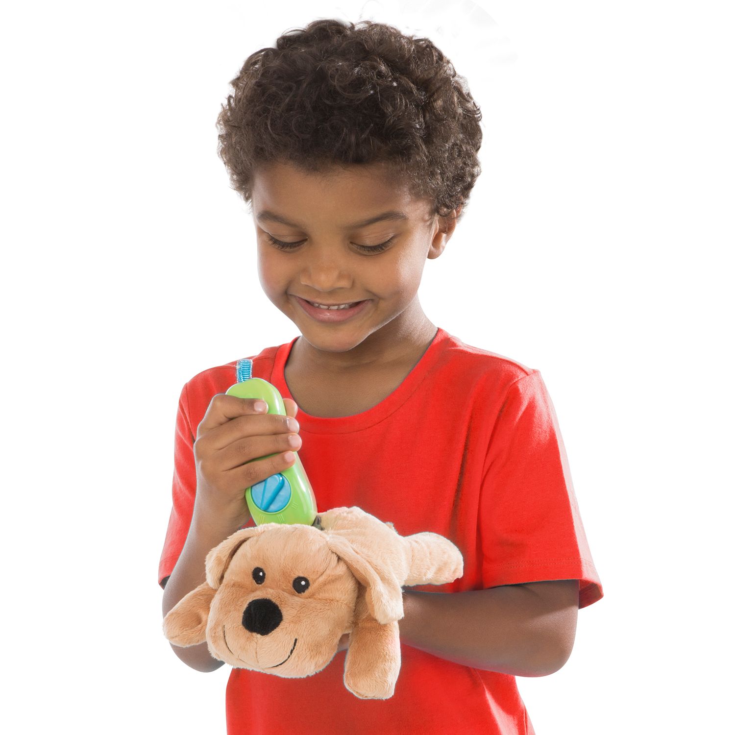 melissa and doug deluxe pet vet care and grooming play set