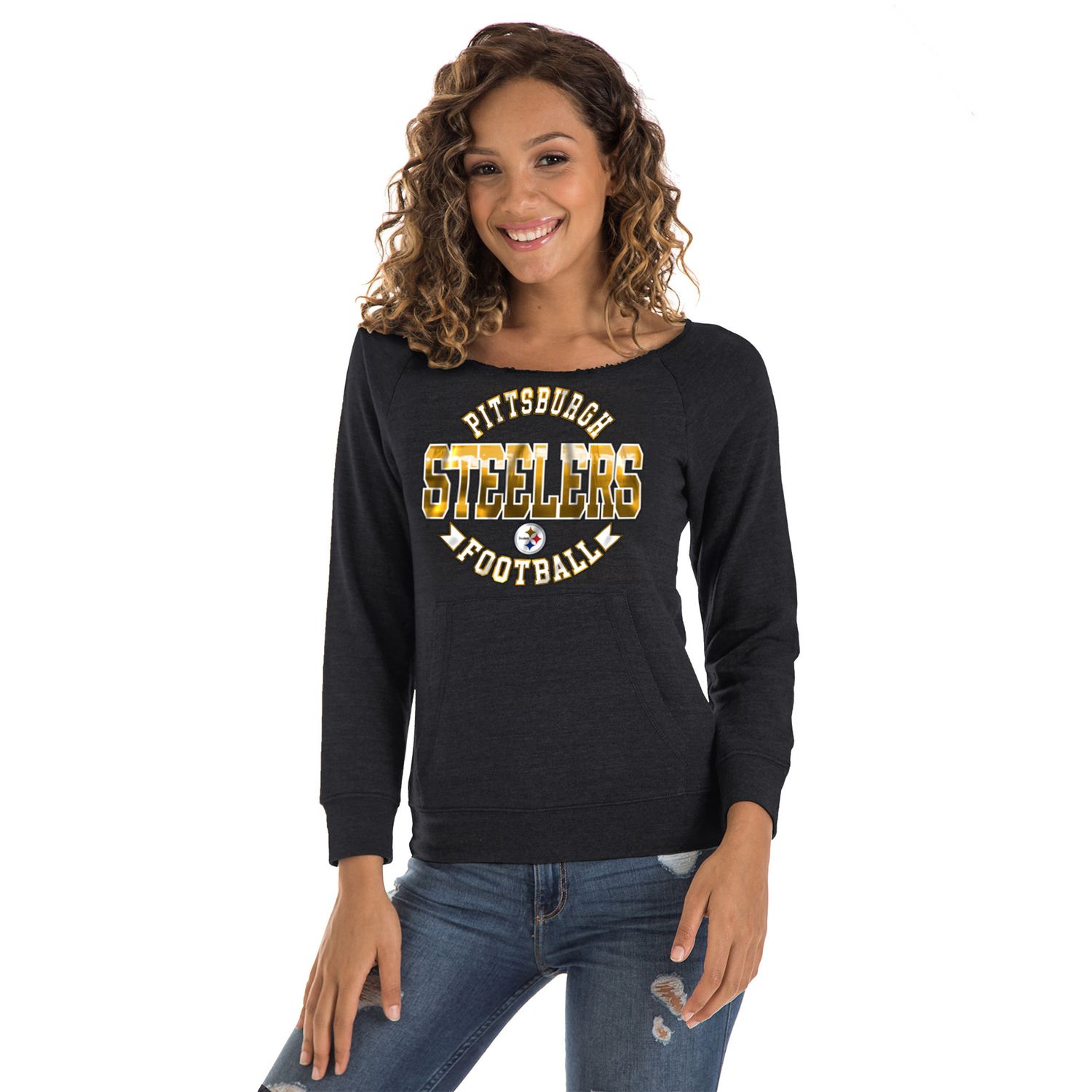 steelers sweatshirt womens