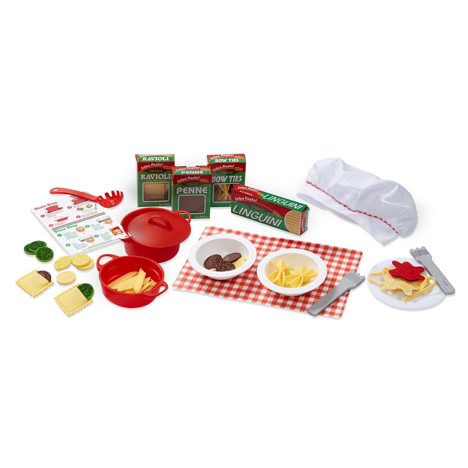 melissa & doug deluxe pizza oven & pasta play set