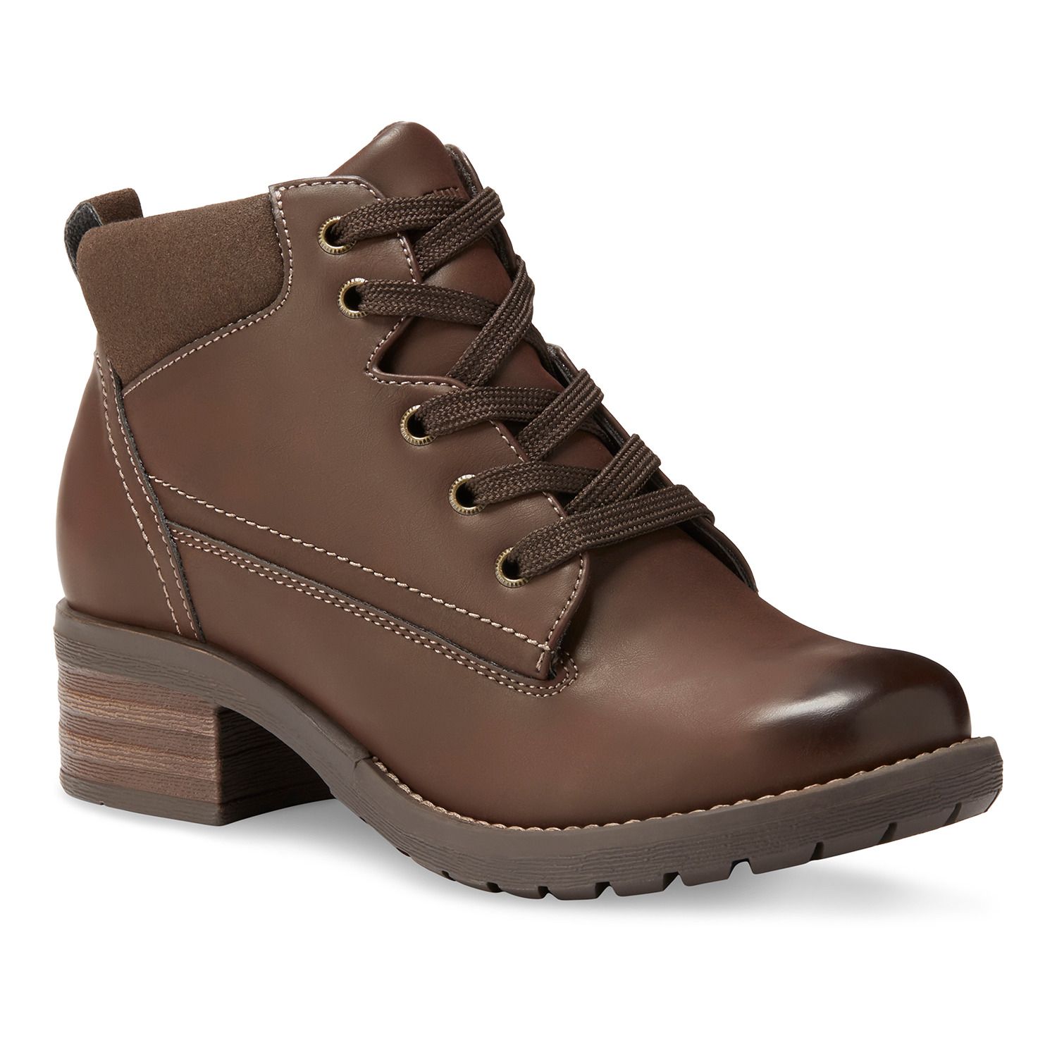 eastland's chocolate chelsea boots