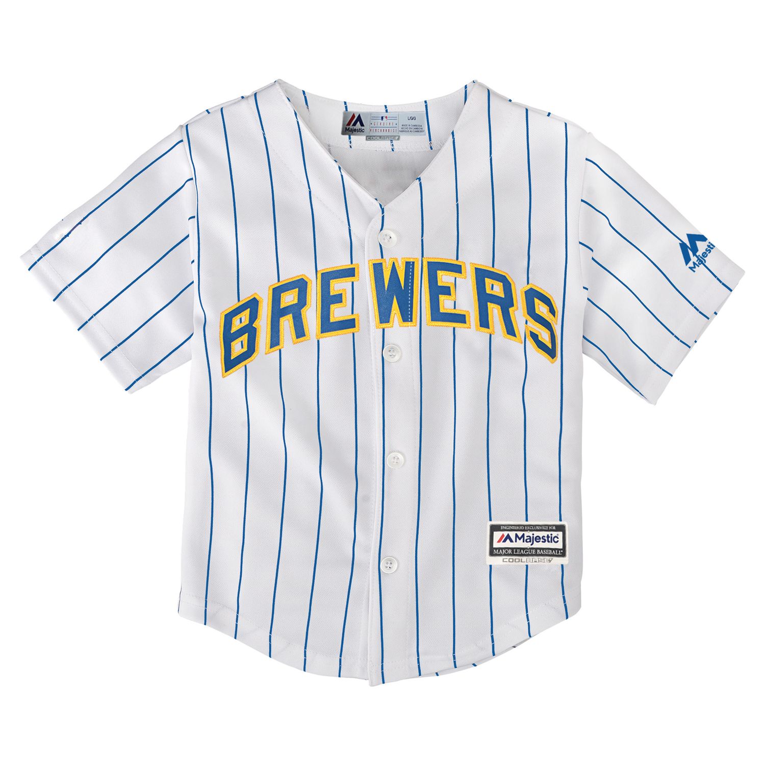 Toddler Majestic Milwaukee Brewers Jersey