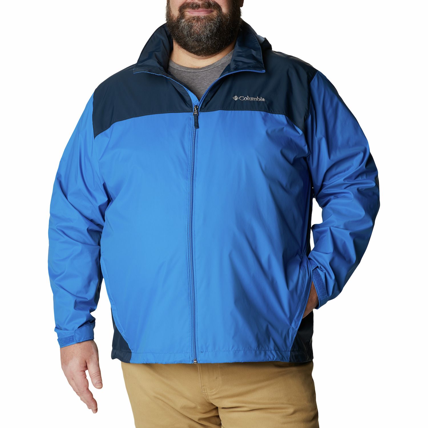 columbia big & tall rain jackets