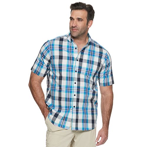 Big & Tall Columbia Rapid Rivers Regular-Fit Stretch Button-Down Shirt