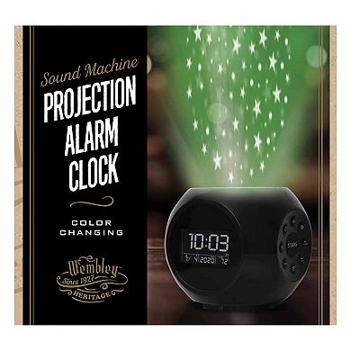 Wembley Projection Alarm Clock