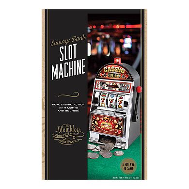 Wembley Novelty Slot Machine Coin Bank 