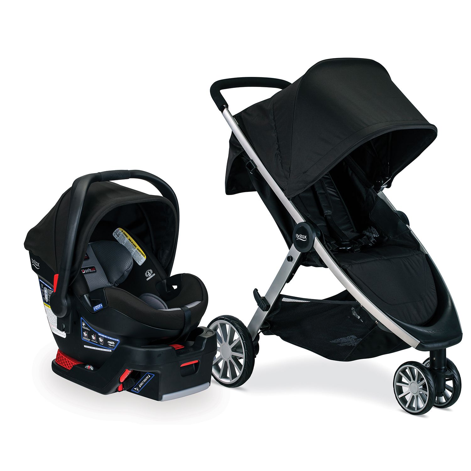 britax folding stroller