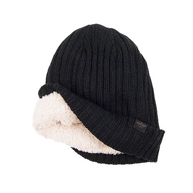Men's Dockers® Sherpa-Lined Ribbed Cuffed Beanie