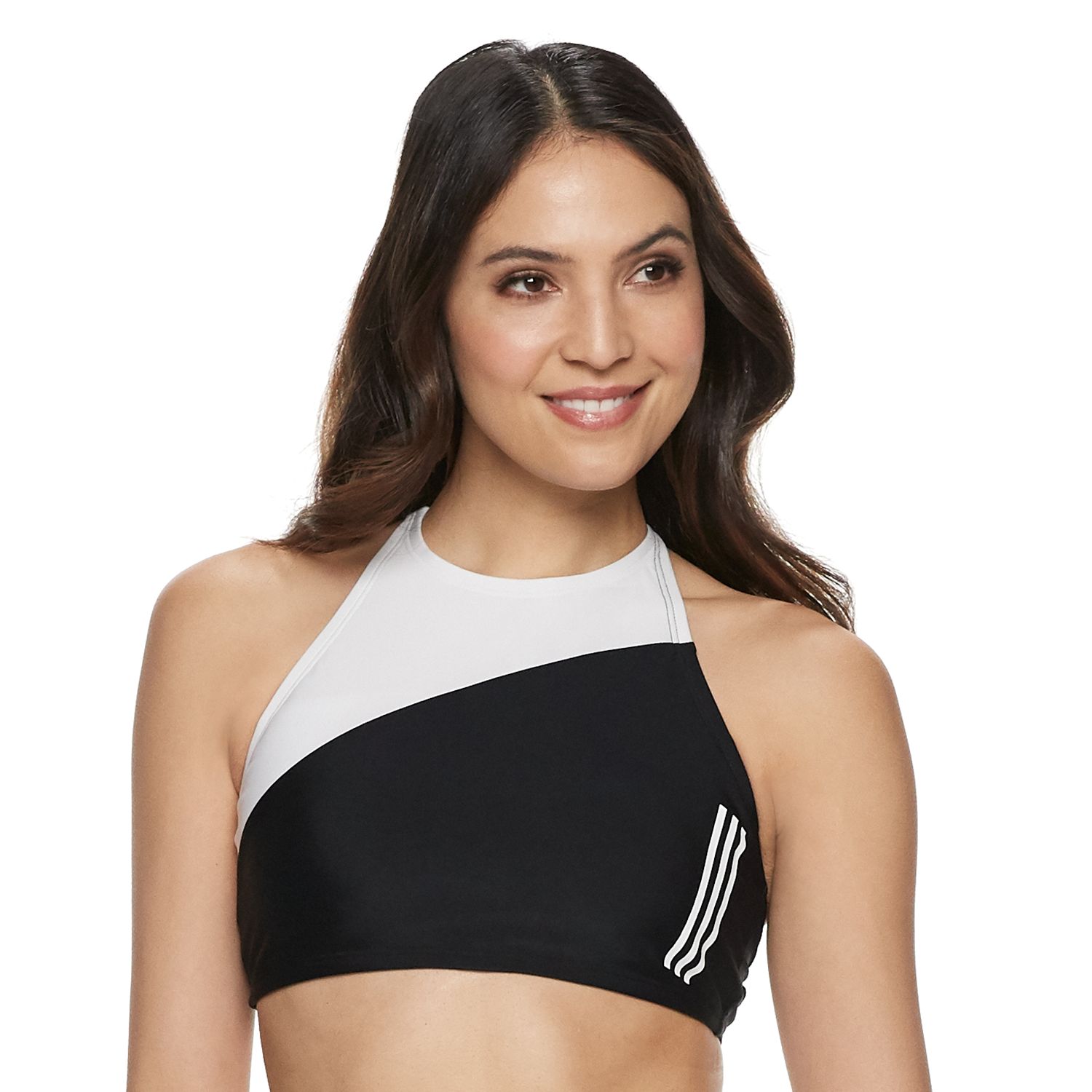 adidas high neck swimsuit