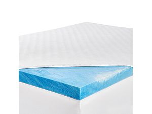 Serta Soothing Cool 3-Inch Gel Memory Foam Mattress Topper