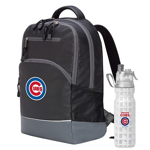 personalised backpack and water bottle