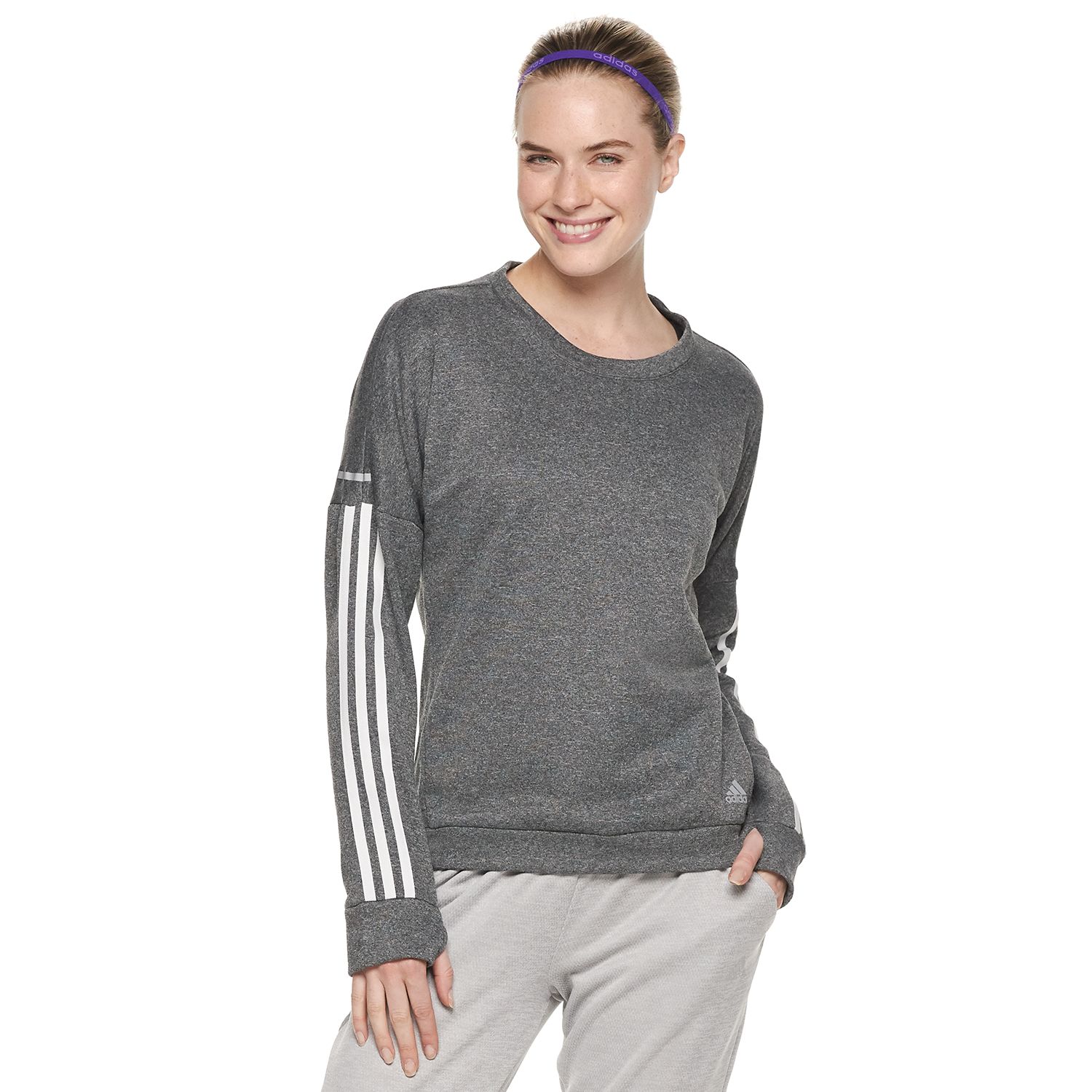 adidas Response Crew Running Sweatshirt