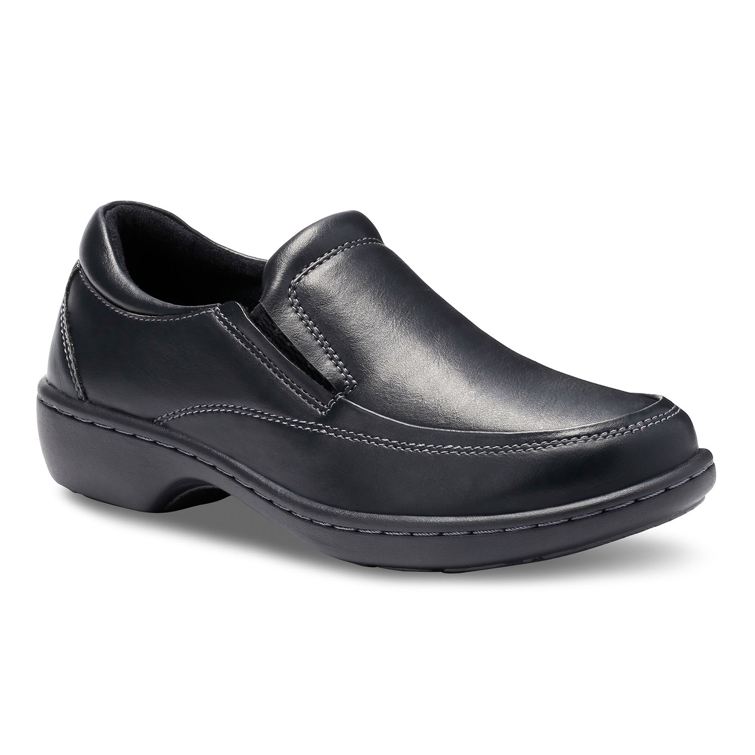 black leather women's eastland oxford shoe