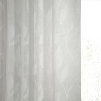 EFF Avignon Vine Patterned Sheer Curtain