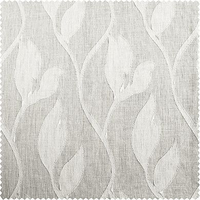 EFF Avignon Vine Patterned Sheer Curtain