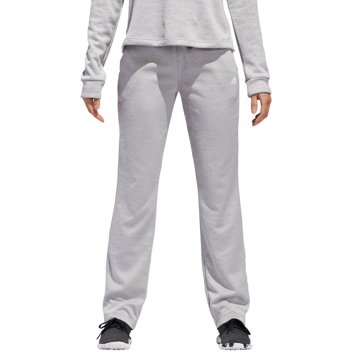 adidas men's team issue fleece open hem pant