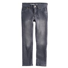 Boys 4-12 SONOMA Goods for Life™ Gray Skinny Stretch Jeans in Regular, Slim & Husky