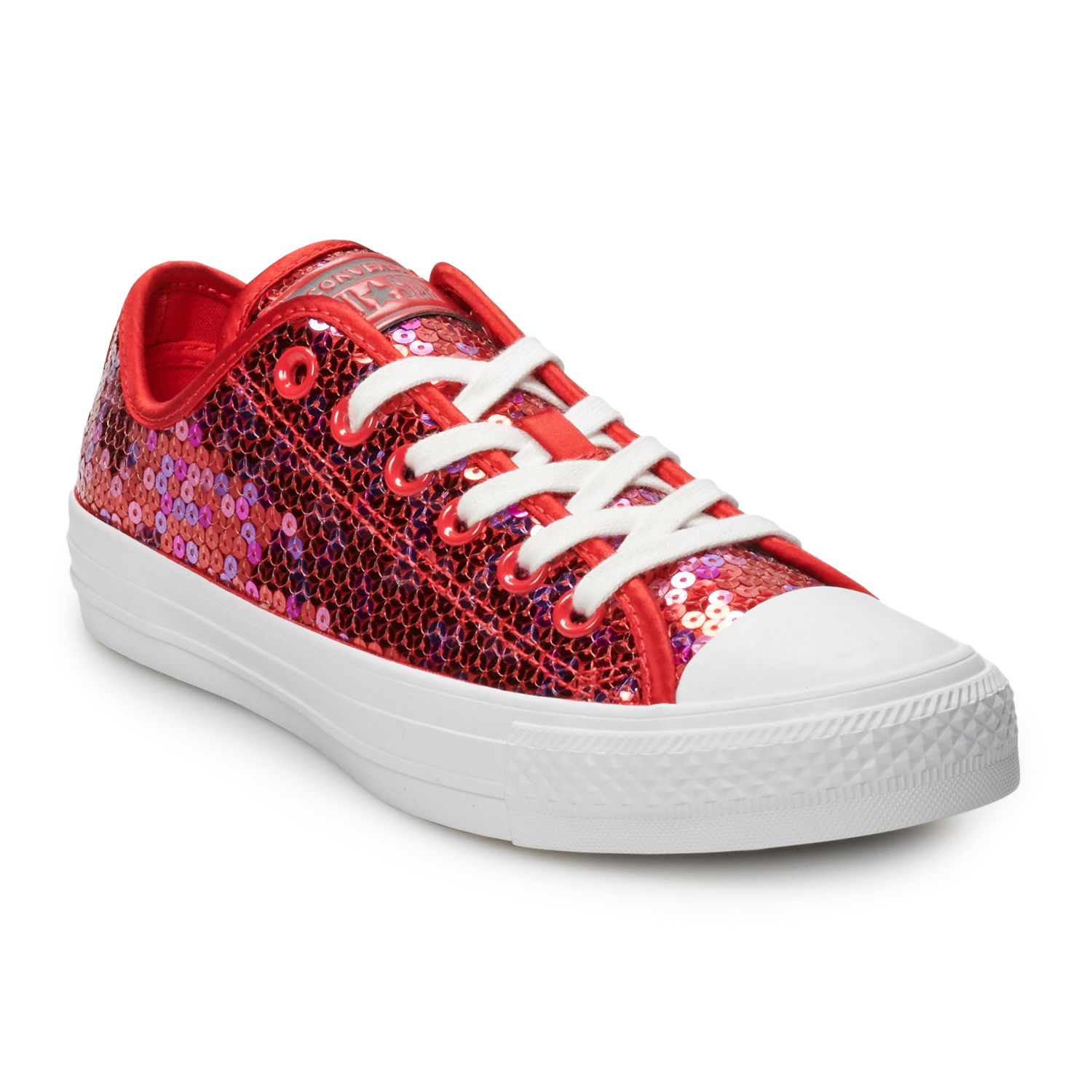 red sequin converse womens