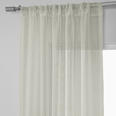 EFF Montpellier Striped Sheer Curtain