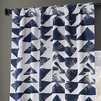 EFF Triad Printed Cotton Twill Curtain