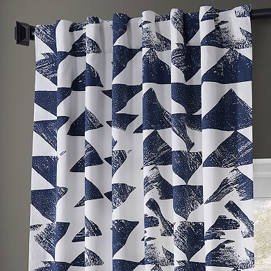 EFF Triad Printed Cotton Twill Curtain