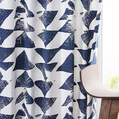 EFF Triad Printed Cotton Twill Curtain