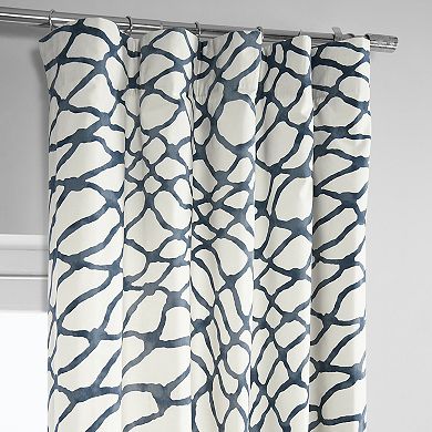 EFF Printed Cotton Room Darkening Curtain Panel