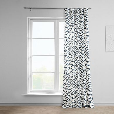 EFF Printed Cotton Room Darkening Curtain Panel