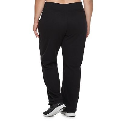 Plus Size Tek Gear Fleece Mid Rise Sweatpants