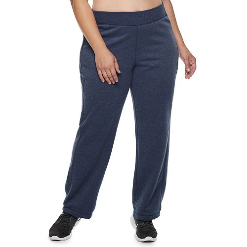 Plus Size Tek Gear® Fleece Mid-Rise Sweatpants
