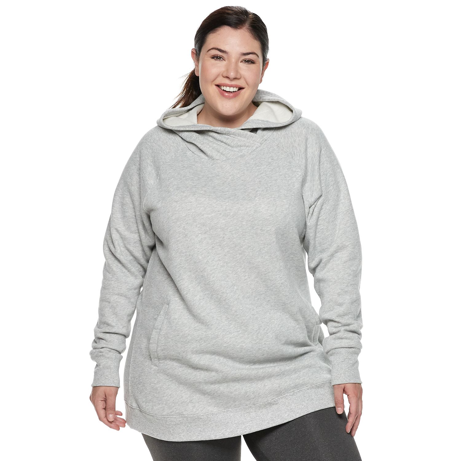 tek gear tunic hoodie