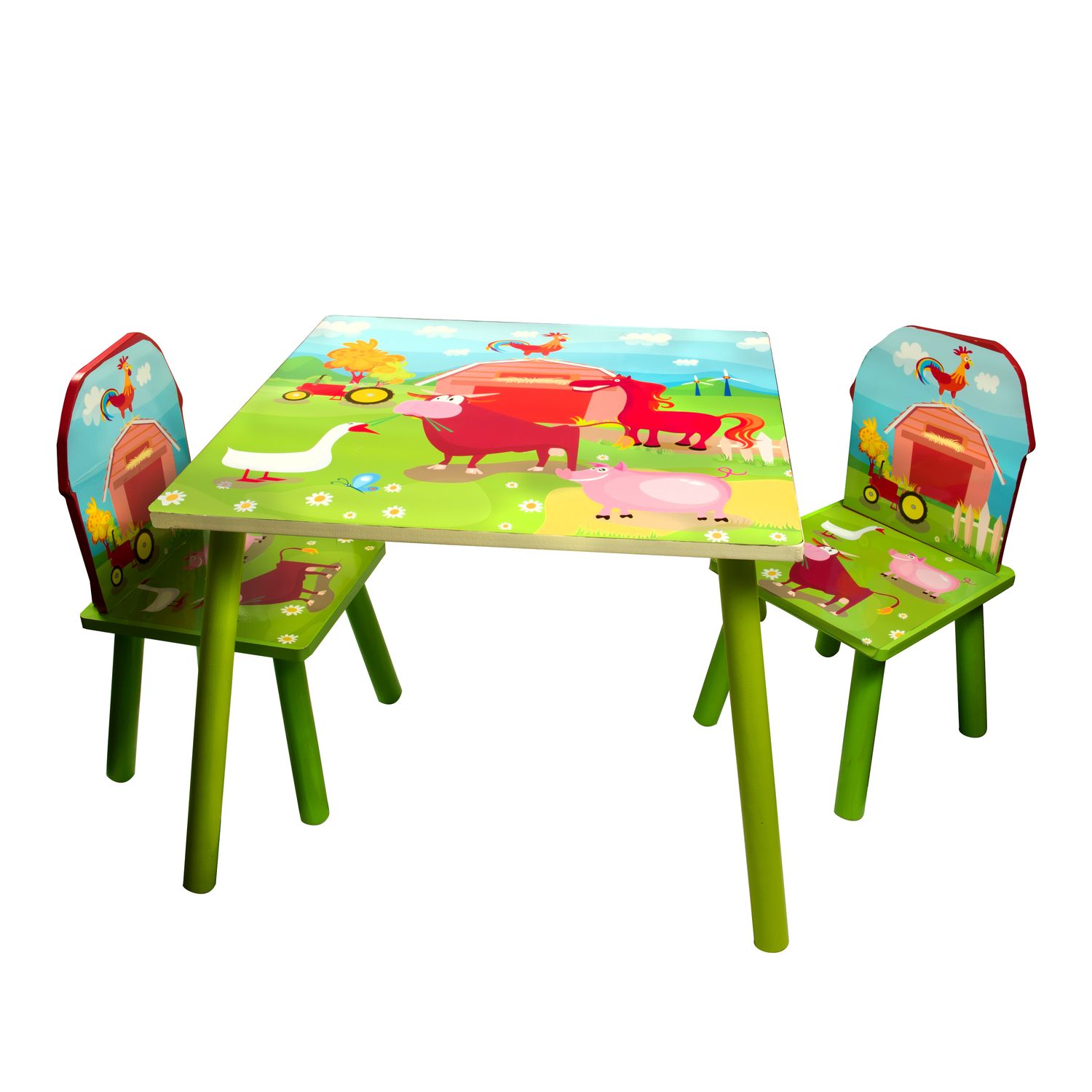 toy story folding table and chairs set