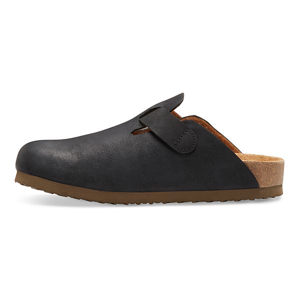 eastland gina fur lined clog