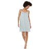 Women's Hailey Lyn Embroidered Button-Front Slip Dress