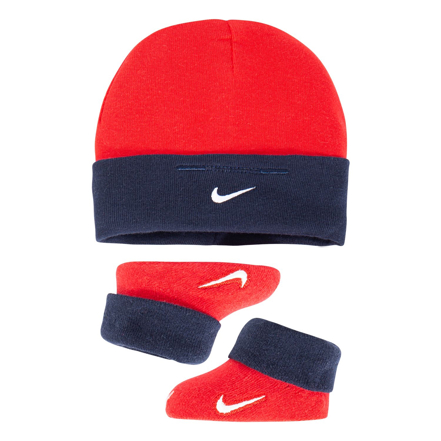 nike hat and booties set