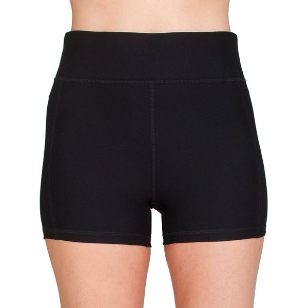 High waisted store volleyball shorts