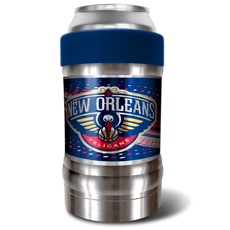 New Orleans Pelicans 12-Ounce Can Holder, Blue, 12 Oz