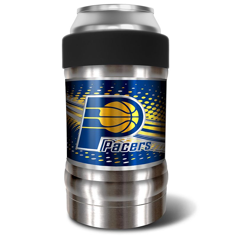 Indiana Pacers 12-Ounce Can Holder, Black, 12 Oz