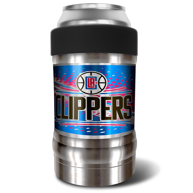 Los Angeles Clippers 12-Ounce Can Holder, Black, 12 Oz
