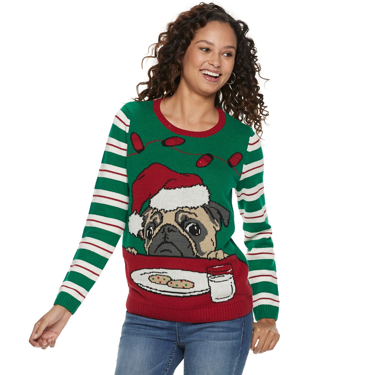 pug holiday sweater