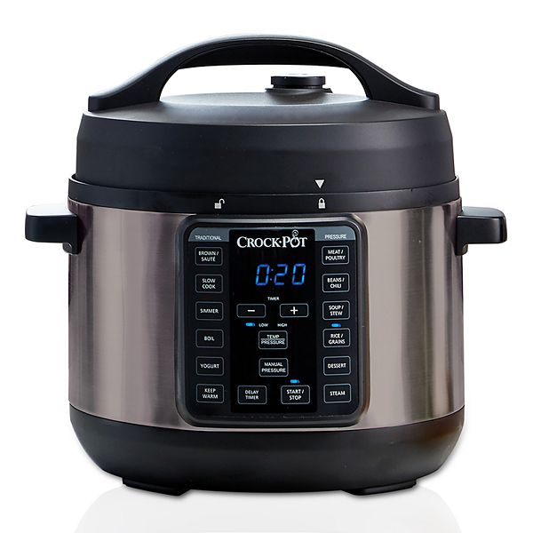  Crock-Pot 4-Quart Manual Slow Cooker, Black : Home