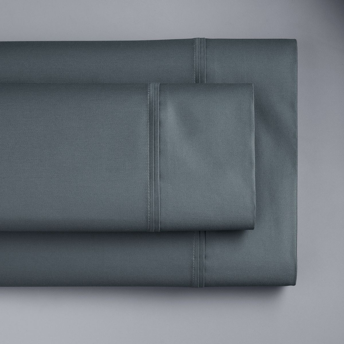Simply Vera Vera Wang 800 Thread Count Egyptian Cotton Sheet Set or Pillowcases - Indigo, QUEEN SET