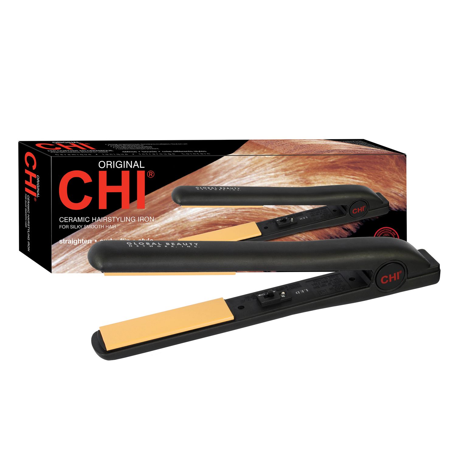 Chi flat clearance iron heat temperature