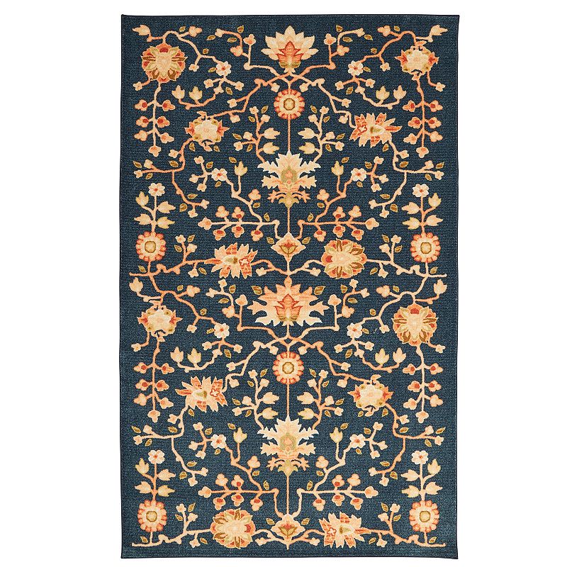 Mohawk Home Prismatic Laneville Printed Rug, Smokey Blue, 96X120