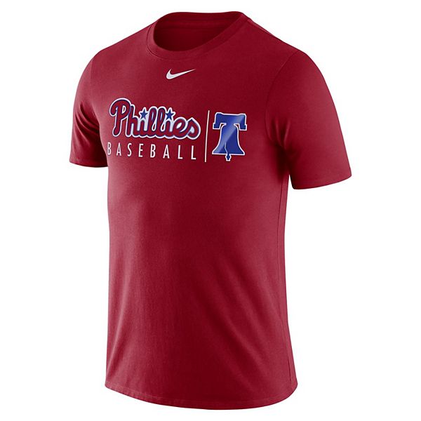 Atlanta Braves Nike Dri-Fit Short Sleeve Shirt Men's Blue/Red Used L